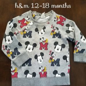 H & M Mickey Mouse sweater